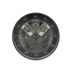 2-Euro-Gedenkmünze Litauen Baltische Staaten Jahr 2018 Unzirkuliert UNZ | Gedenkmünzen Sammlermünzen Numismatik shop - Alotcoins