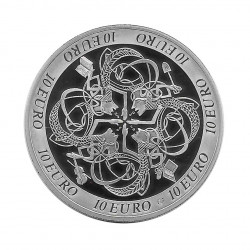 Silbermünze 10 Euro Irland Jahr 2007 Keltische Kultur Polierte Platte PP | Numismatik Store Einzelstück - Alotcoins