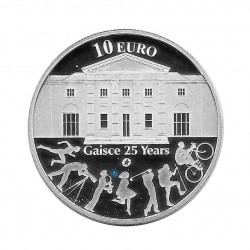 Silbermünze 10 Euro Irland Jahr 2010 Gaisce 25 Jahre Polierte Platte PP | Sammlermünzen Numismatik - Alotcoins