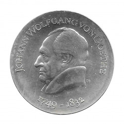 Silver Coin 20 Mark Germany GDR Johann Goethe Year 1969 | Collectible Coins - Alotcoins