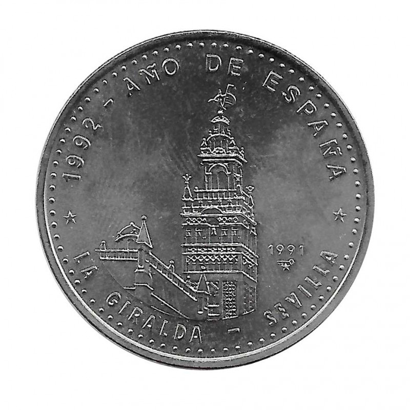 Coin Cuba 1 Peso The Giralda Seville Year 1991 Uncirculated UNC | Numismatic Store - Alotcoins