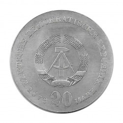 Silbermünze 20 Mark Deutsche Demokratische Republik DDR Johann Gottfried Herder Jahr 1978 | Gedenkmünzen - Alotcoins