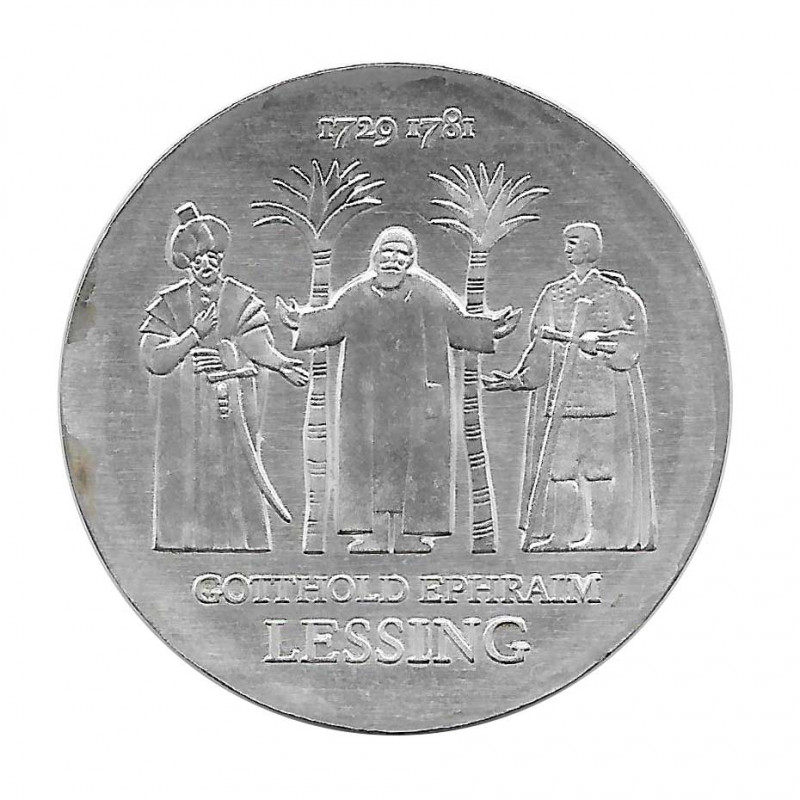 Silbermünze 20 Mark Deutsche Demokratische Republik DDR Gotthold Ephraim Lessing Jahr 1979 | Numismatik shop - Alotcoins