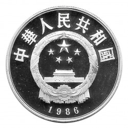 Moneda de plata 5 Yuan China Cai Lun Año 1986 Proof | Numismática Española - Alotcoins