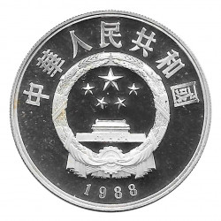 Moneda de plata 5 Yuan China Yue Fei Año 1988 Proof | Numismática Española - Alotcoins