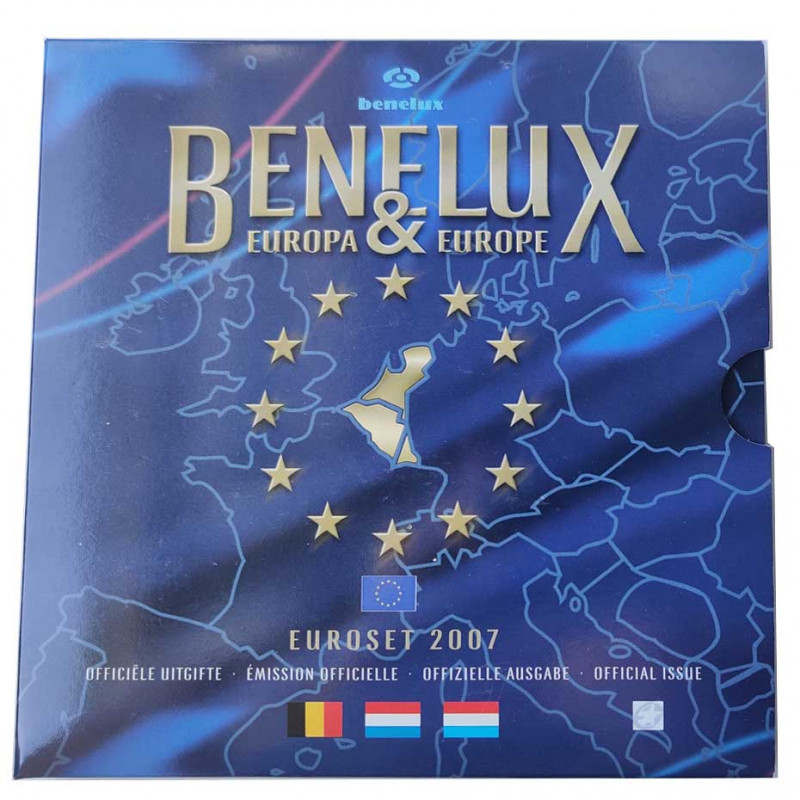 BENELUX Euroset Coins Luxembourg Year 2007 Official Edition | Collectible coins - Alotcoins