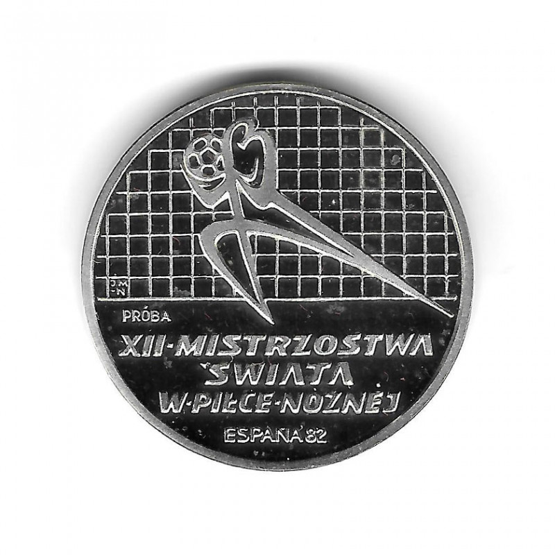 Münze 200 Złote Polen PROBA Fußballtorhüter Links Jahr 1982 Silber Proof PP | Numismatik Store - Alotcoins