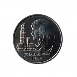 Gedenkmünze 20 Deutsche Mark DDR 30. Jahrestag der DDR Jahr 1979 Unzirkuliert UNZ | Numismatik Store - Alotcoins