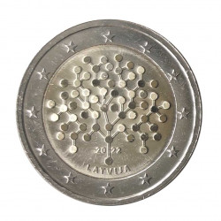 2-Euro-Gedenkmünze Lettland Finanzielle Allgemeinbildung Jahr 2022 Unzirkuliert UNZ | Sammlermünzen store - Alotcoins