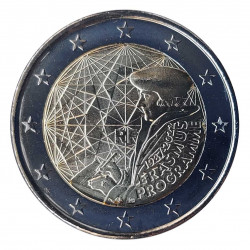 2-Euro-Gedenkmünze Frankreich Erasmus-Programm Jahr 2022 Unzirkuliert UNZ | Sammlermünzen - Alotcoins