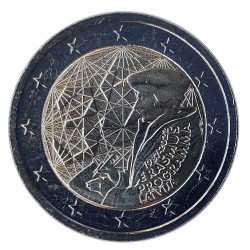 Moneda 2 Euros Letonia Programa Erasmus Año 2022 Sin circular SC | Tienda Numismática España - Alotcoins