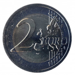 2-Euro-Gedenkmünze Lettland Erasmus-Programm Jahr 2022 Unzirkuliert UNZ | Gedenkmünzen - Alotcoins