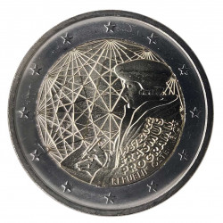 Moneda 2 Euros Austria Programa Erasmus Año 2022 Sin circular SC | Tienda Numismática España - Alotcoins
