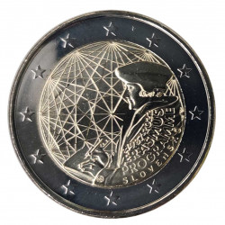 Moneda 2 Euros Eslovaquia Programa Erasmus Año 2022 Sin circular SC | Tienda Numismática España - Alotcoins