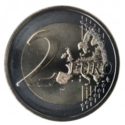 2-Euro-Gedenkmünze Slowakei Erasmus-Programm Jahr 2022 Unzirkuliert UNZ | Gedenkmünzen - Alotcoins