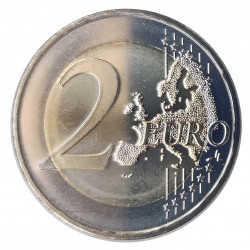 Moneda 2 Euros Letonia Presidencia Año 2015 Sin circular SC | Monedas de colección - Alotcoins