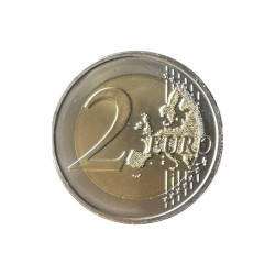 Coin 2 Euro Slovakia Steam Engine Year 2022 Uncirculated UNC | Numismatic Shop - Alotcoins