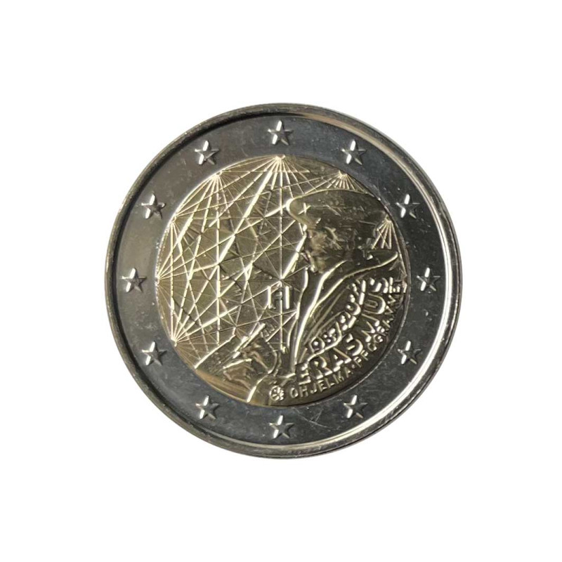 2-Euro-Gedenkmünze Finnland Erasmus-Programm Jahr 2022 Unzirkuliert UNZ | Sammlermünzen - Alotcoins