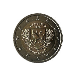 2-Euro-Gedenkmünze Litauen Suvalkija Jahr 2022 Unzirkuliert UNZ | Sammlermünzen - Alotcoins
