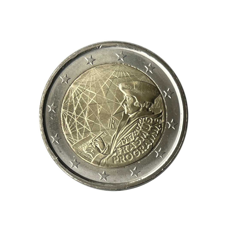 Moneda 2 Euros Italia Erasmus Año 2022 Sin circular SC | Monedas de colección - Alotcoins