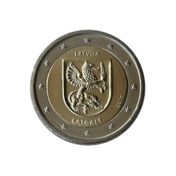 Coin 2 Euro Latvia Latgale Year 2017 Uncirculated UNC | Collectible Coins - Alotcoins