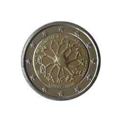 Coin 2 Euro Cyprus Institute Neurology and Genetics Year 2020 Uncirculated UNC | Collectible Coins - Alotcoins