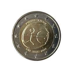 Commemorative Coin 2 Euro Cyprus EMU Year 2009 UNC Uncirculated | Collectible Coins - Alotcoins
