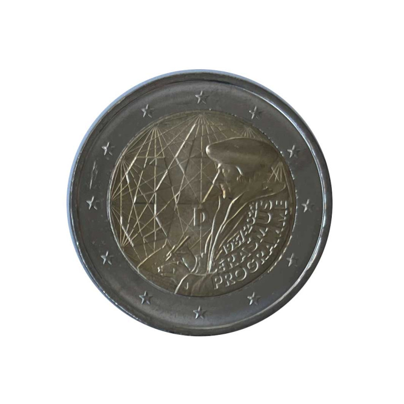 Moneda 2 Euros Alemania Erasmus Ceca J Año 2022 Sin circular SC | Tienda Numismática España - Alotcoins