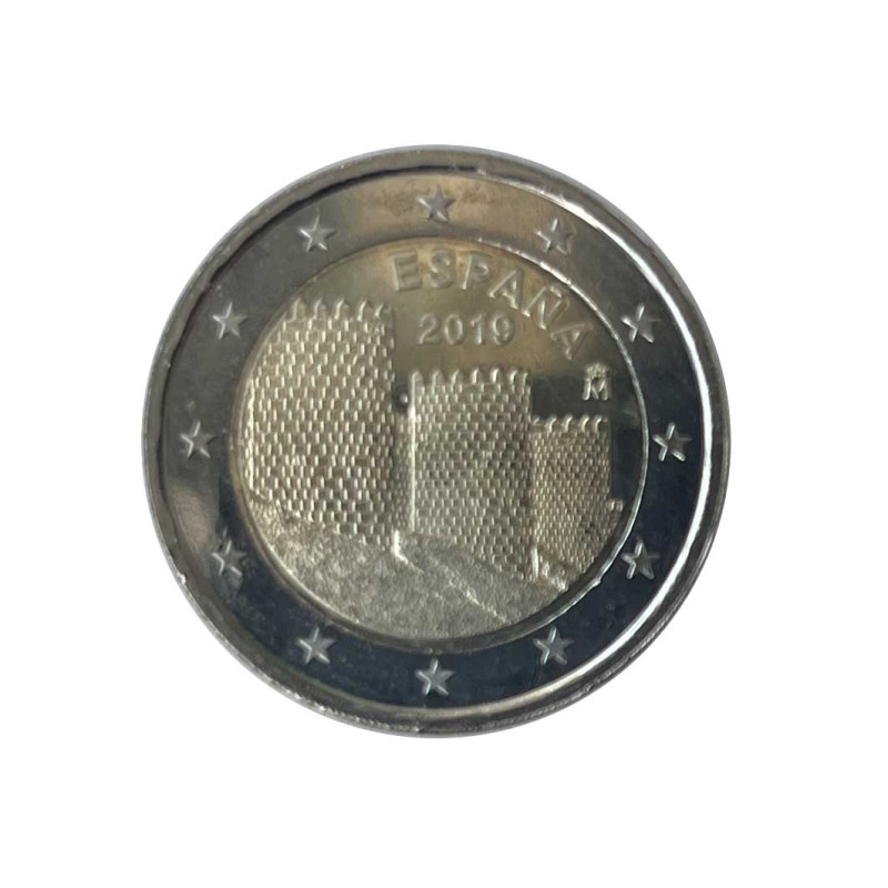 2-Euro-Gedenkmünze Spanien Avila Jahr 2019 Unzirkuliert UNZ | Sammlermünzen - Alotcoins