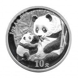Münze China 10 Yuan Jahr 2005 Silber Panda Proof