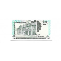 Billete de Gibraltar Año 1988 5 Libras Sin Circular UNC