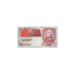 Billete de Gibraltar Año 1995 10 Libras Sin Circular UNC