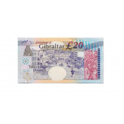 Billete de Gibraltar Año 2004 20 Libras Sin Circular UNC