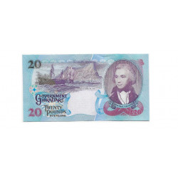 Banknote Gibraltar Year 2006 20 Pound Uncirculated UNC