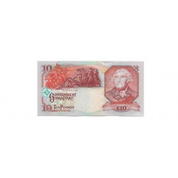 Banknote Gibraltar Year 2006 10 Pound Uncirculated UNC