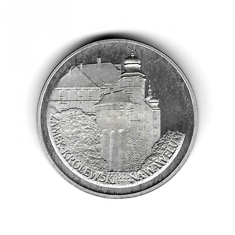 Moneda de Polonia Año 1977 100 Zlotys Krakau Plata Proof PP