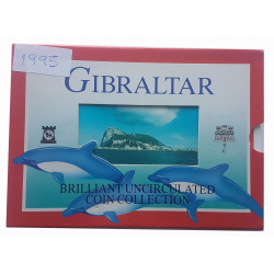 Pack Coin Gibraltar Year 1995 Uncirculated PP UNC