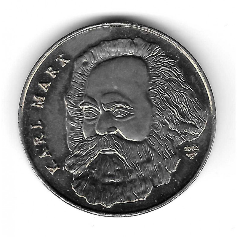 Moneda 1 Peso Cuba Karl Marx Año 2002 - ALOTCOINS