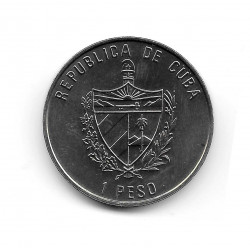 Moneda Cuba 1 Peso Año 2007 Urogallo