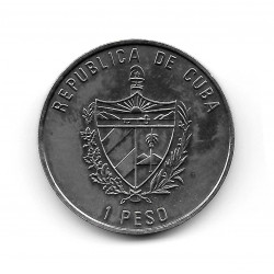 Moneda Cuba 1 Peso Año 2007 Gato Montés