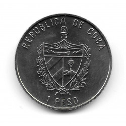 Coin Cuba 1 Peso Year 2007 Donkey of Gerona
