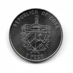 Moneda Cuba 1 Peso Año 2007 Mastín Español