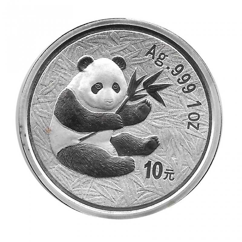Coin China 10 Yuan Year 2000 Silver Panda Proof