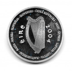 Silbermünze 10 Euro Irland Jahr 2004 Präsidentschaft EU Schwan Polierte Platte PP | Sammlermünzen - Alotcoins