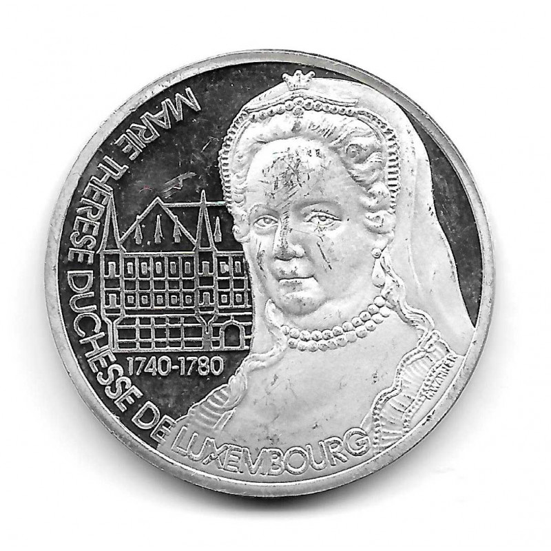 Münze Luxemburg 25 ECU Jahr 1994 Charlotte für ein freies Europa Silber Proof