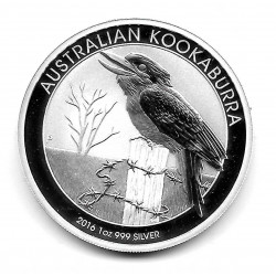 Moneda Australia 1 Dólar Año 2016 Kookaburra Australiana Plata Proof