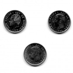 3 Münzen Spanien 10 Peseten Jahre 1983 1985 1999 Unzirkuliert