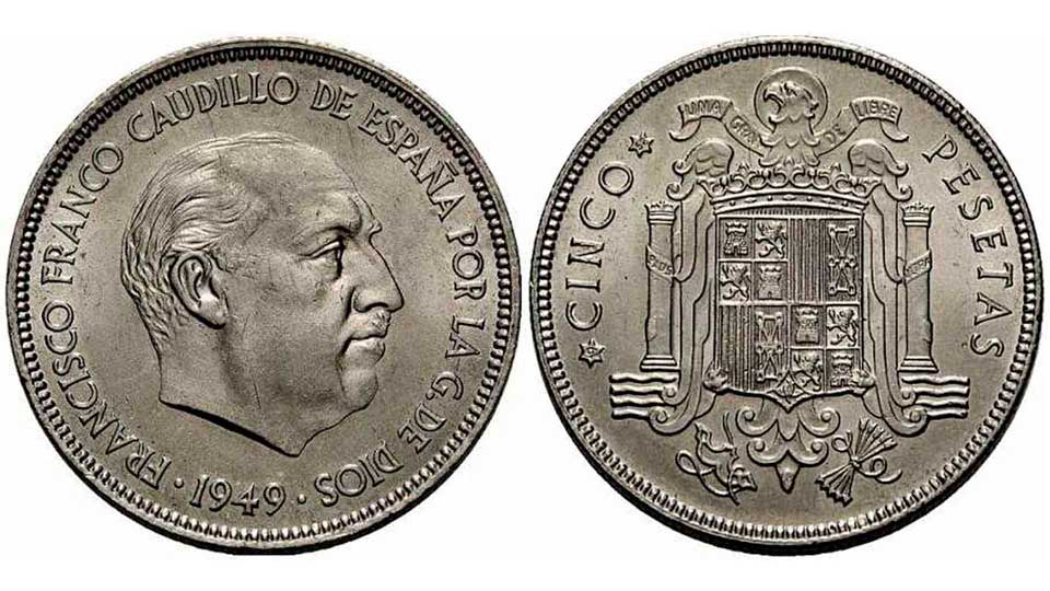 Colección pesetas de Franco